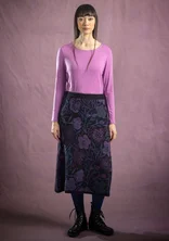 “Ada” knit skirt in an alpaca blend/organic cotton - black