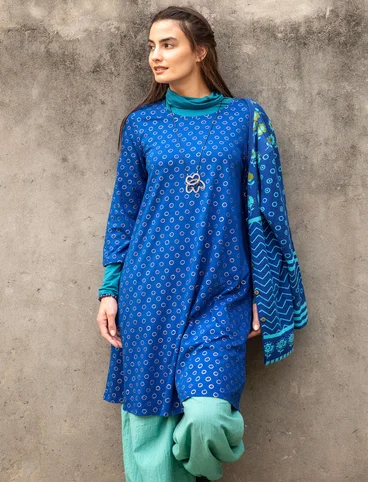 Jerseykleid „Elisabet“ aus Bio-Baumwolle/Modal - porzellanblau
