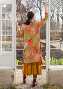 Robe ”Botanica” en jersey de modal - curry