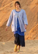 “Cirrus” organic cotton smock blouse - lavendel