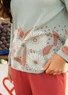 “Poppy” sweater in organic cotton (salt stone S)