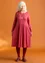 Robe « Helga » en jersey de lyocell/élasthanne (corail/motif S)