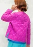 Steppjacke „Signe“ aus Bio-Baumwollgewebe (wildrose S)