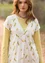 “Dandelion” organic cotton jersey dress (ecru XL)