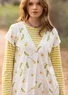 Robe "Dandelion" en jersey de coton biologique (écru S)