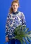 “Wildwood” organic/recycled cotton sweater (hyacinth S)