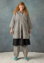 “Pavement” woven cotton shirt tunic - natural