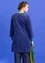 Organic cotton/recycled polyester velour tunic (violet XL)