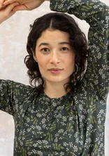 “Rowan” top in lyocell/spandex - agave