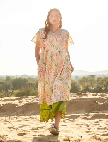 Kleid „Cumulus“ aus Baumwollgewebe - hellsand