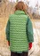 “Susan” recycled polyester waistcoat (cactus S)