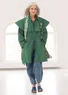 Woven jacket in organic cotton (basil S)