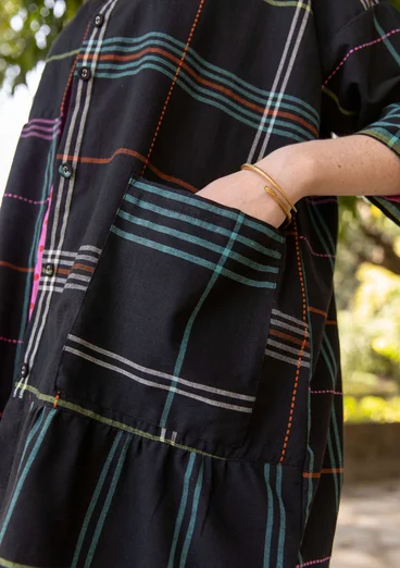 Blouse "Fields" en coton - noir