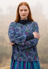 “Hana” top in organic cotton/modal - light indigo