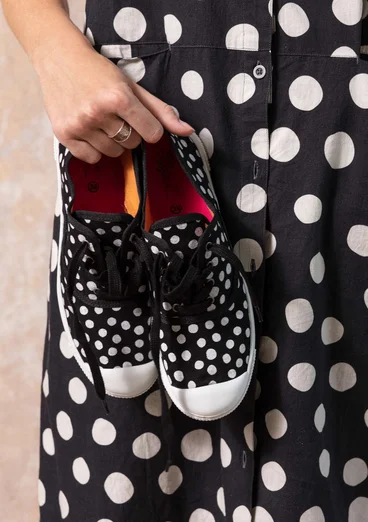 Sneakers "Cordelia" en tissu - noir/motif