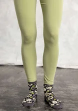 “Mona” jersey leggings in organic cotton/spandex - thyme
