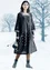 Kleid „Vilhelmina“ aus Öko-Baumwolle/Seide (dunkelaschgrau XS)
