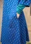 Trikåklänning "Elisabet" i ekologisk bomull/modal (porslinsblå S)