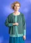 “Hedda” woven organic cotton blouse (opal green XXL)