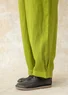 Woven linen Trousers (asparagus XS)