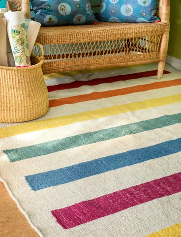Teppich „Alzarin“ aus Wolle - multi