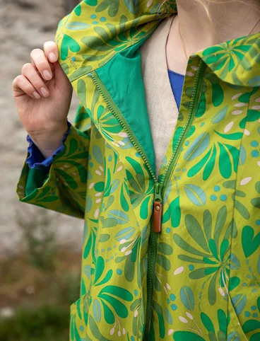 Frakke "Kaprifol" i økologisk bomuld - asparges