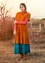 Organic cotton jersey dress (amber L)