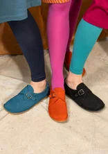 Walking shoes in nubuck - black