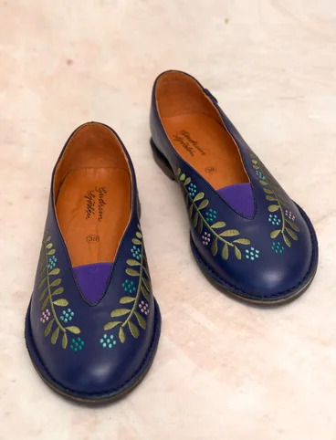 Nappa schoenen "Lily" - viooltjespaars