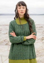 “Aurora” top in organic cotton/modal/spandex - peacock green