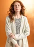 Felted organic wool blazer (undyed L)