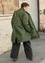 “Madison” organic cotton parka with detachable waistcoat (pine XL)