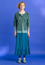 Woven organic cotton underskirt - light petrol blue