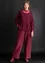 Organic wool sweater (burgundy XXL)