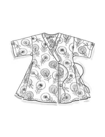 “Julie” organic cotton kimono - ecru