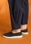 Nubuck slip-ons (black 42)