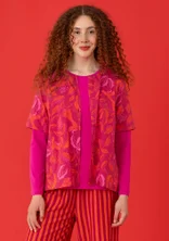 Blouse "Uuve" en coton biologique - cyclamen