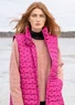 Bodywarmer "Susan" van gerecycled polyester (cerise S)