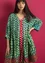 Kleid „Zazu“ aus Öko-Baumwollgewebe (pfauengrün S)