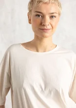 T-shirt van biologisch katoen - ongebleekt