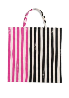 Organic cotton fabric tote bag L - black