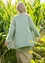 “Sigfride” organic/recycled cotton cardigan (frost green S)