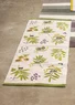 “Olives” printed hallway runner in organic cotton (asparagus One Size)