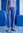 Pantalon en jersey de coton biologique/élasthanne - bleu ciel
