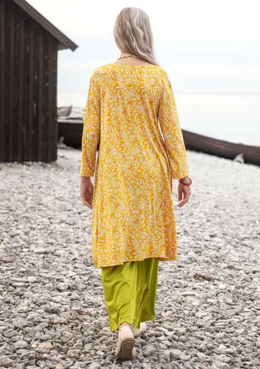 Robe en jersey « Strandäng » en lyocell/élasthanne - ananas