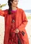 “Kavita” organic cotton reversible coat (henna XS)