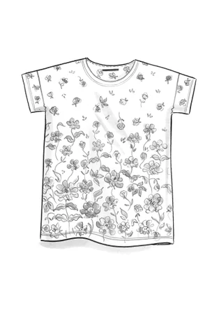 T-Shirt „Peony“ aus Öko-Baumwolle/Modal - ananas