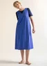 Organic cotton jersey dress (lupin XXL)