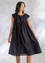 Kleid „Pezenas“ aus Bio-Baumwollgewebe (schwarz S)