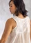 “Tissu” organic cotton sleeveless blouse (ecru S)